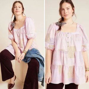 NWT Anthropologie Maeve Gable Tiered Tunic | 1X
